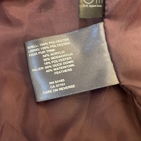 Kenneth Cole Puffer Jacket with Faux Fur Lined Hood - Picture 8 of 10